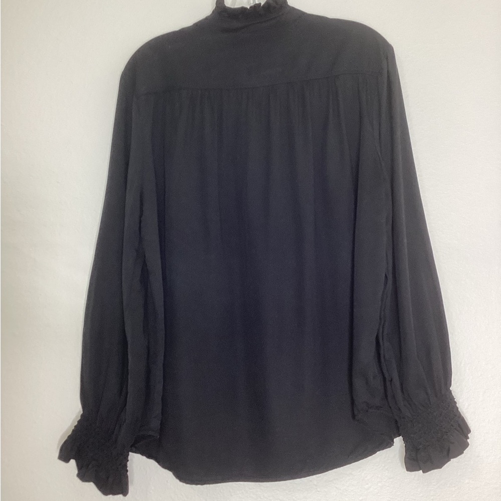 Tuckernuck Black Teagan Popover Top XL - Picture 3 of 7